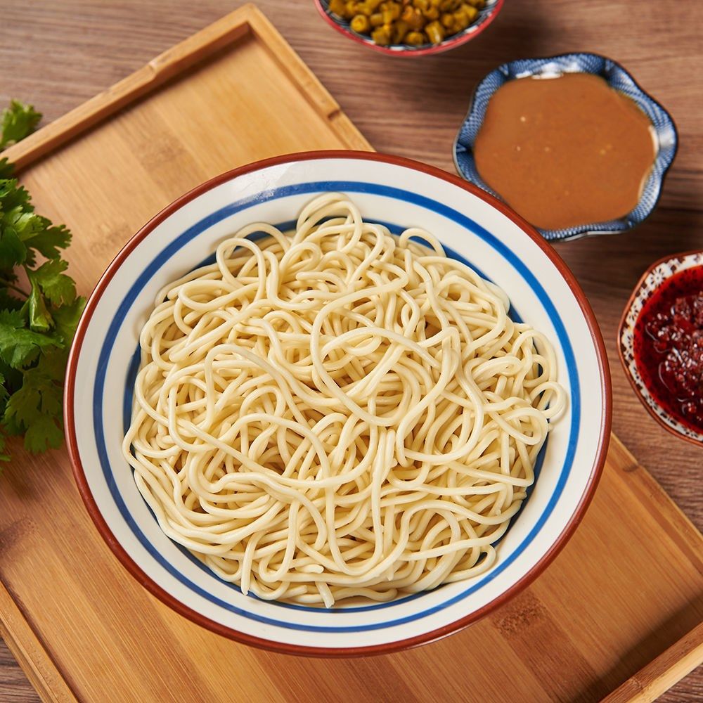 正宗武汉热干信阳湖北特产炒面面条四川凉面面条