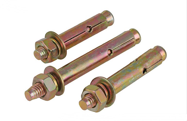 膨胀螺丝国标铁镀彩锌拉爆m6m8m10m12m14m16m18m20螺栓膨胀螺栓