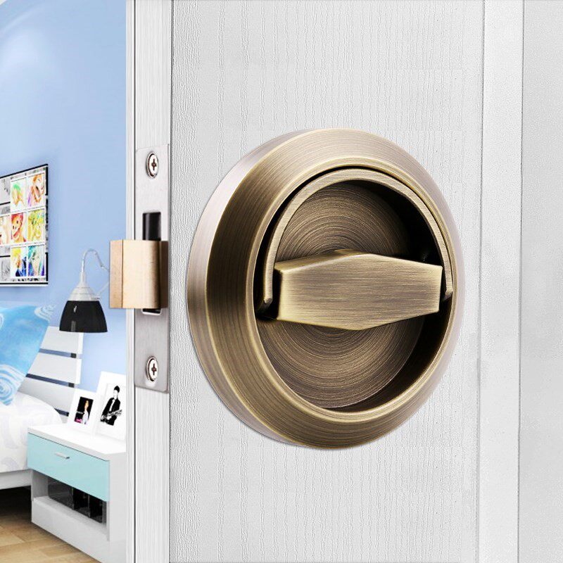 锁套锁门家庭用品房内便捷用具工具机械圆形简约机械门锁
