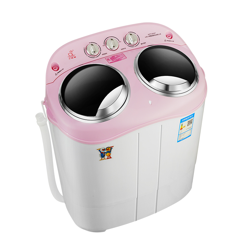小鸭牌迷你双桶洗衣机家用小型单人宿舍全自动母婴洗衣机