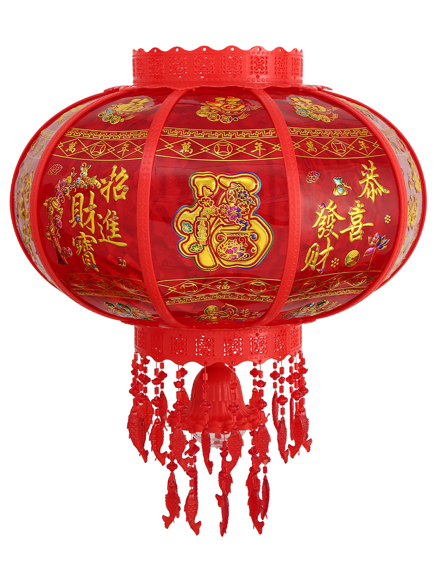 2021年新款灯笼阳台现代简约电子户外发光走马灯旋转灯笼