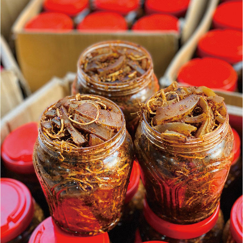 牛皮佤味云南南普特产美味下饭麻辣菜根农家叶菜类