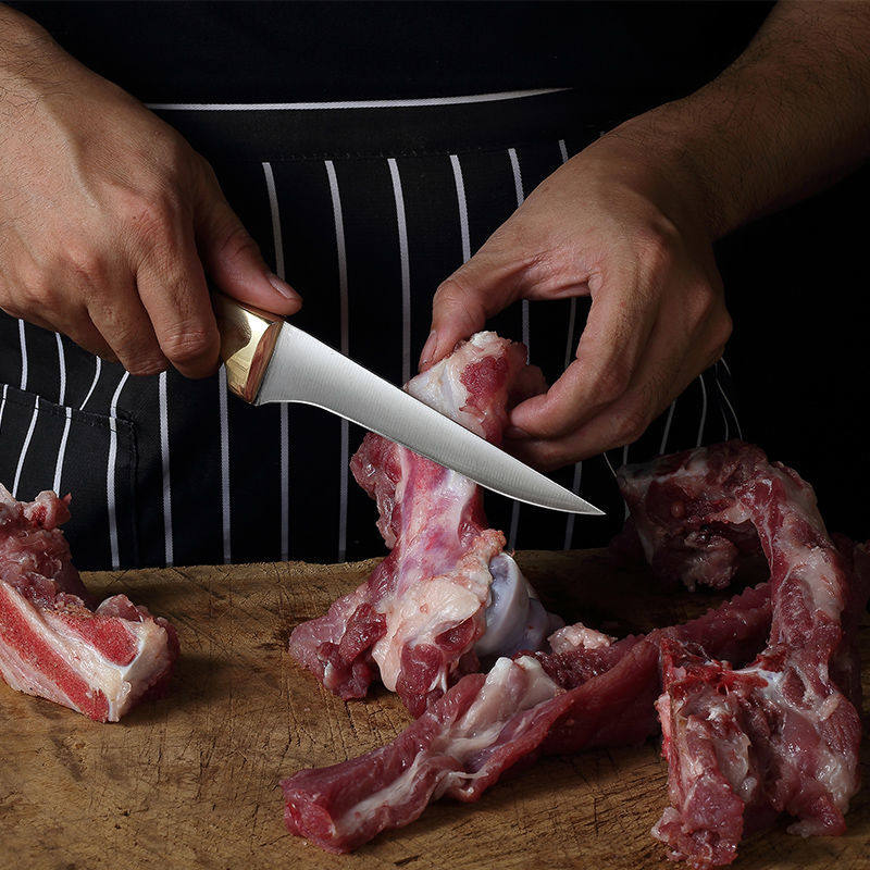 德国吹毛断发剃骨剔肉剔骨专用刀杀猪卖肉猪肉锋钢肉联厂分割尖刀