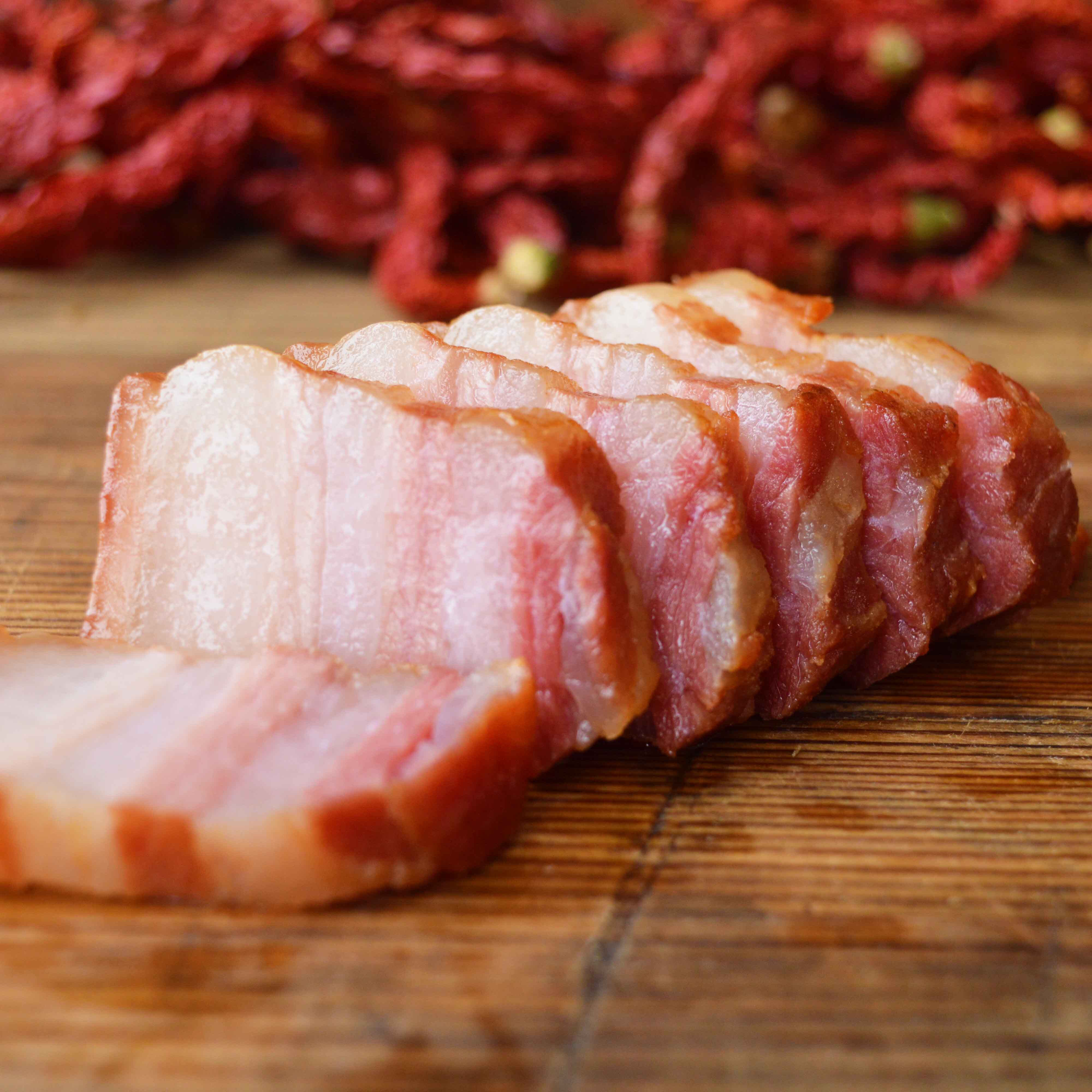 腊肉江西农家特产偏瘦风干咸肉1500g手工自制腊