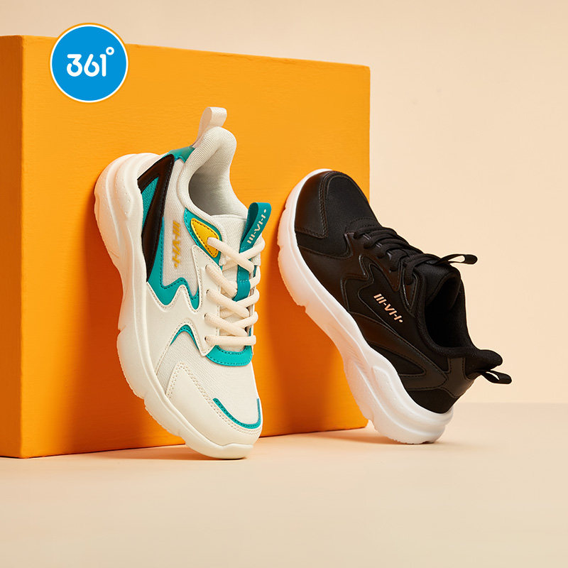 【清仓】361童鞋男女童鞋子2020年儿童百搭时尚运动鞋中大童跑鞋