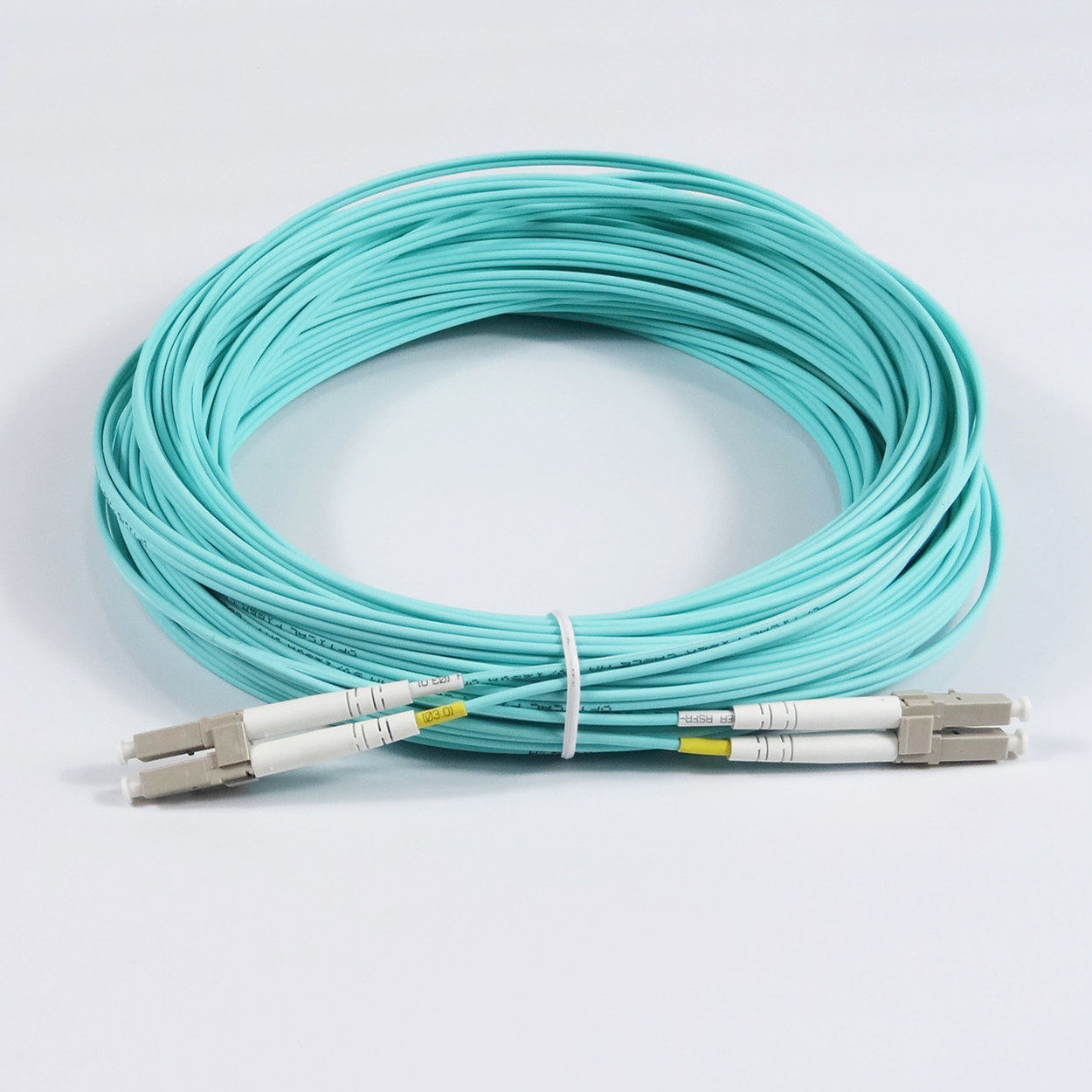 125 万兆尾纤 多模万兆om4双芯光纤跳线小方lc多模尾纤小方头50 电信