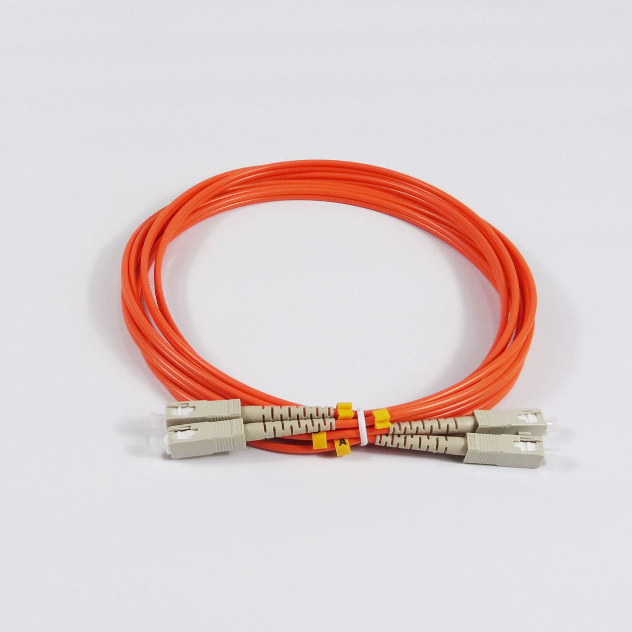 多模电信sc-sc双芯光纤跳线方方sc尾纤大方头尾光纤跳线