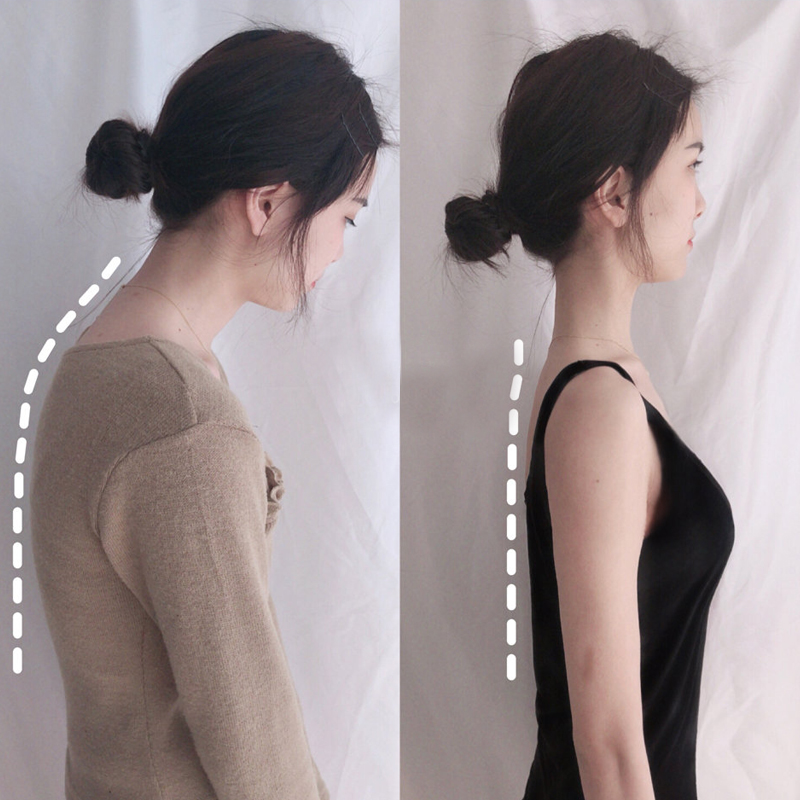 两周改善驼背 做个有气质的人 穿美美的毛针织衫