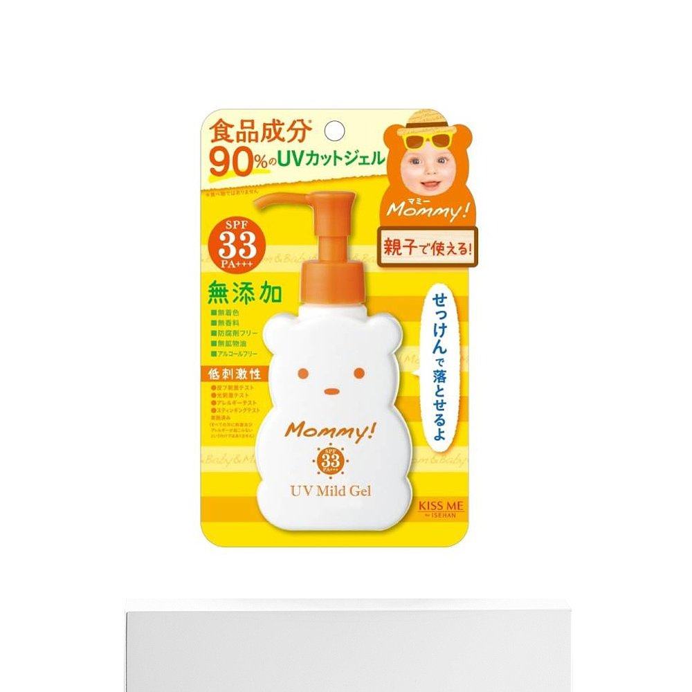 香港直邮日本kissme物理mommy小熊熊宝宝防晒婴童防晒