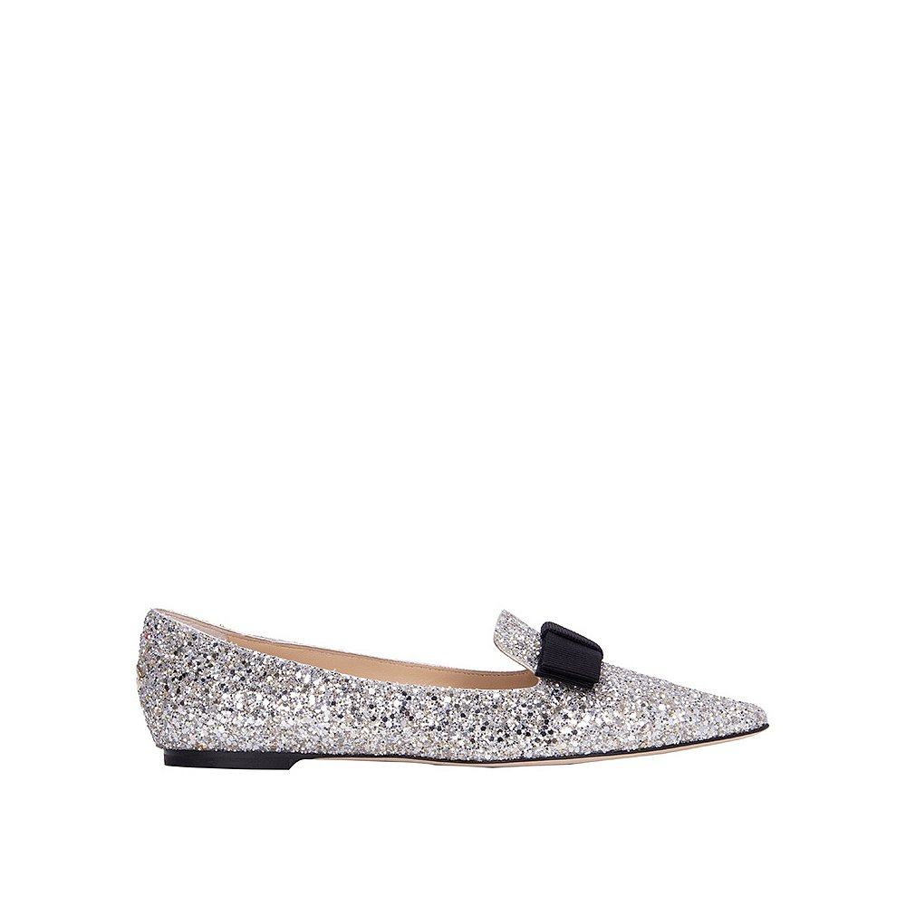 香港直邮jimmychoo吉米周女士平底潮流时尚galacgfchampagne时尚休闲