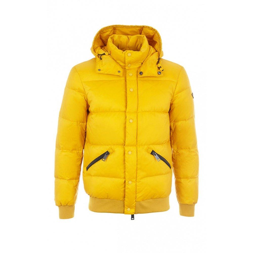 香港直邮armanijeans男士黄色羽绒服夹克6y6b73-6nmzz-1605夹克