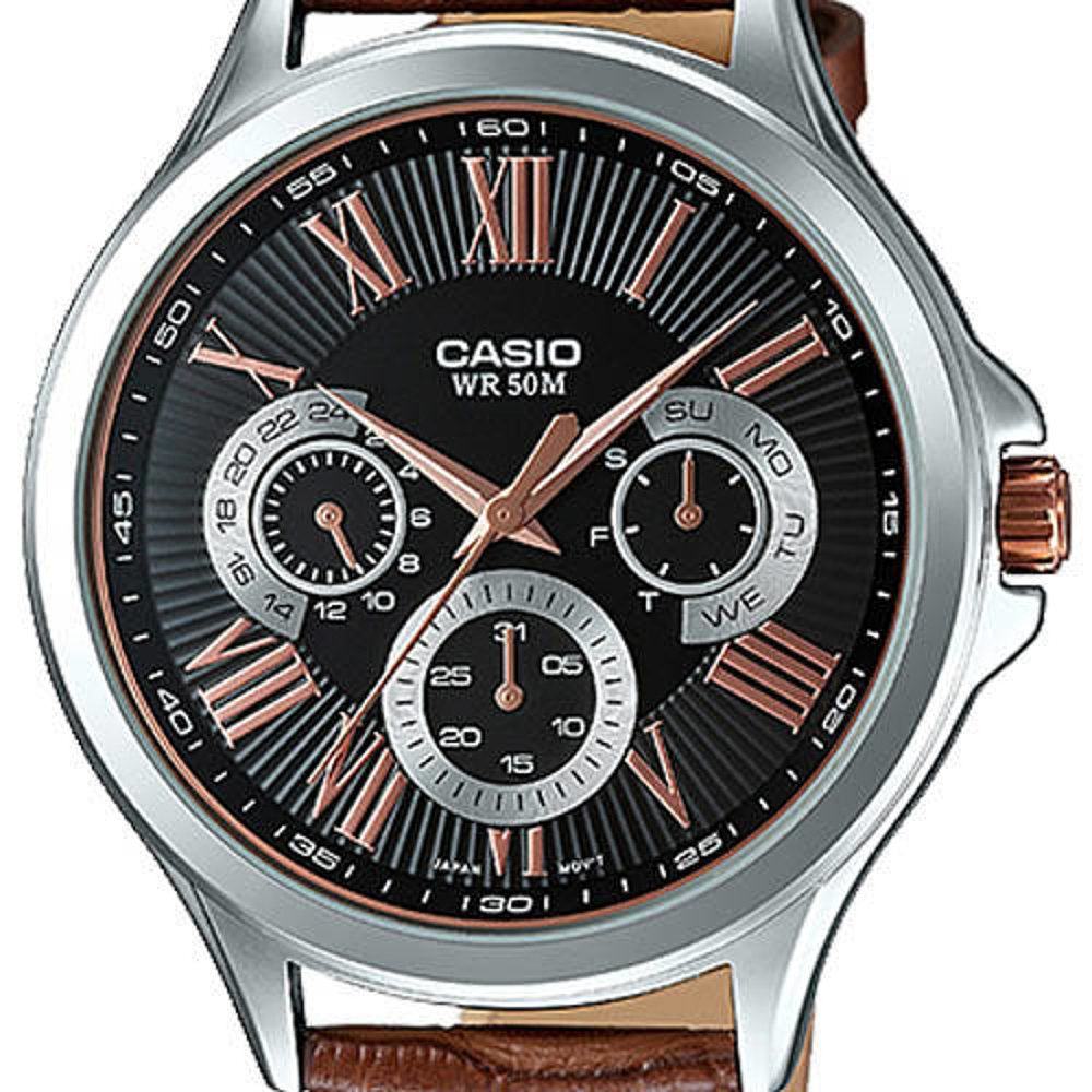 香港直邮casio卡西欧皮革表带手表日常百搭casimtpe308l1a日韩腕表