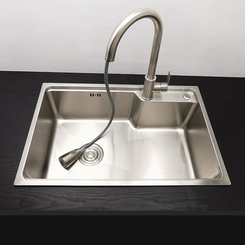 厨房不锈钢水槽大单水池家用洗碗池洗菜菜盆大单盆水槽套餐