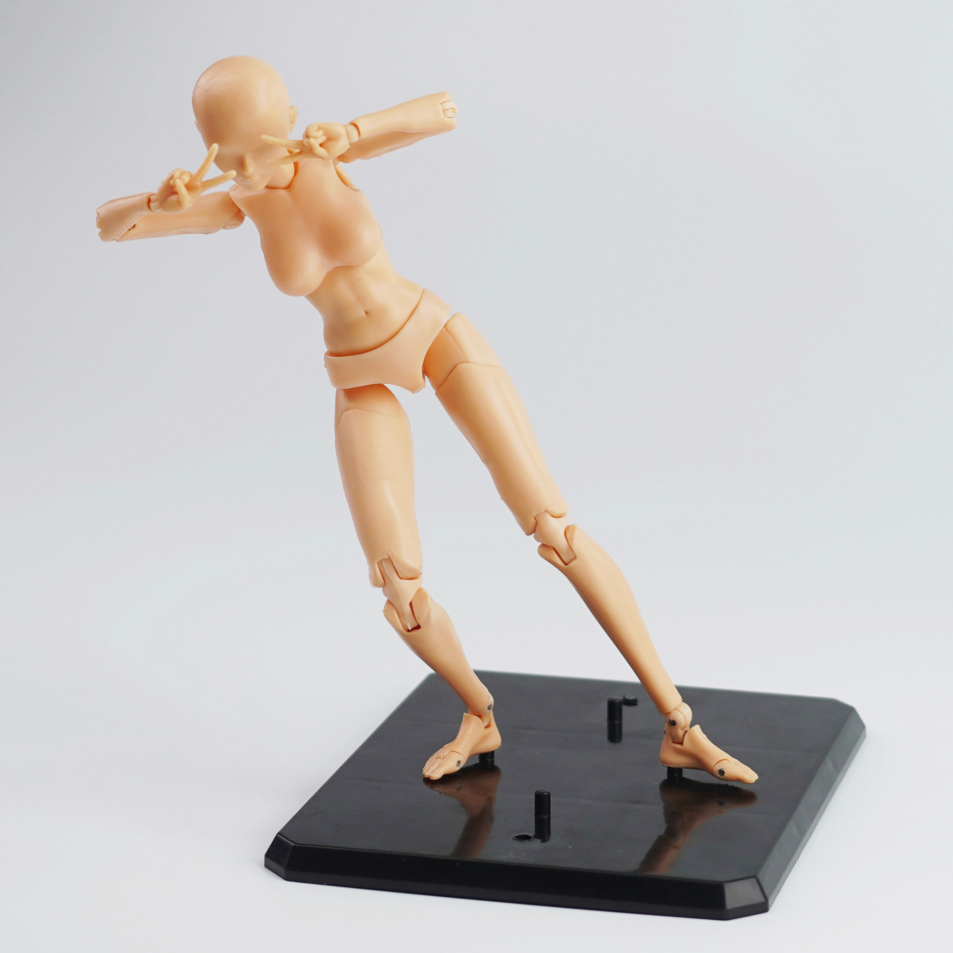 素体绘画参考人偶关节可动美术速写模型动漫手办