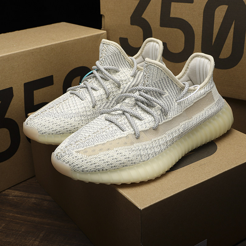 yeziyeezy椰子芝麻天使满天星男鞋正品官网飞织时尚休闲鞋