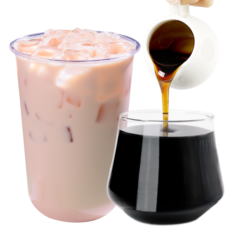 优闲狐特调 升级版烤奶糖浆专用焦糖糖浆风味果糖浓缩奶茶店商用