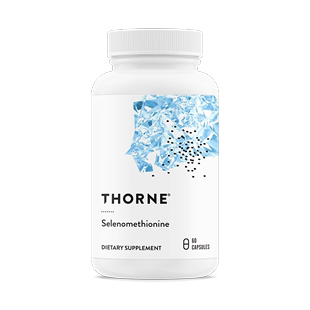 Thorne悦恩有机硒胶囊60粒易吸收补硒抗氧化提高免疫力M225