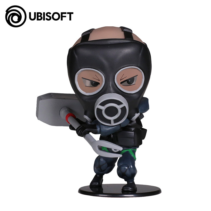 ubisoft育碧《彩虹六号 系列二》 q版公仔周边手办 送游戏内挂件