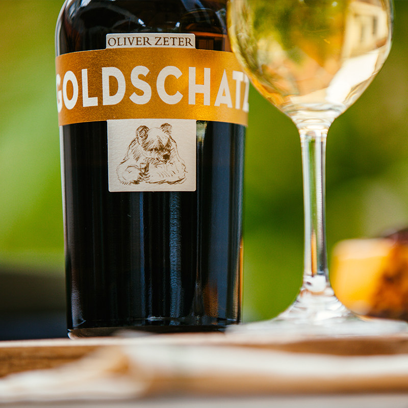 罕见长相思混酿tba德国小熊枯藤逐粒精选白葡萄酒干白静态葡萄酒