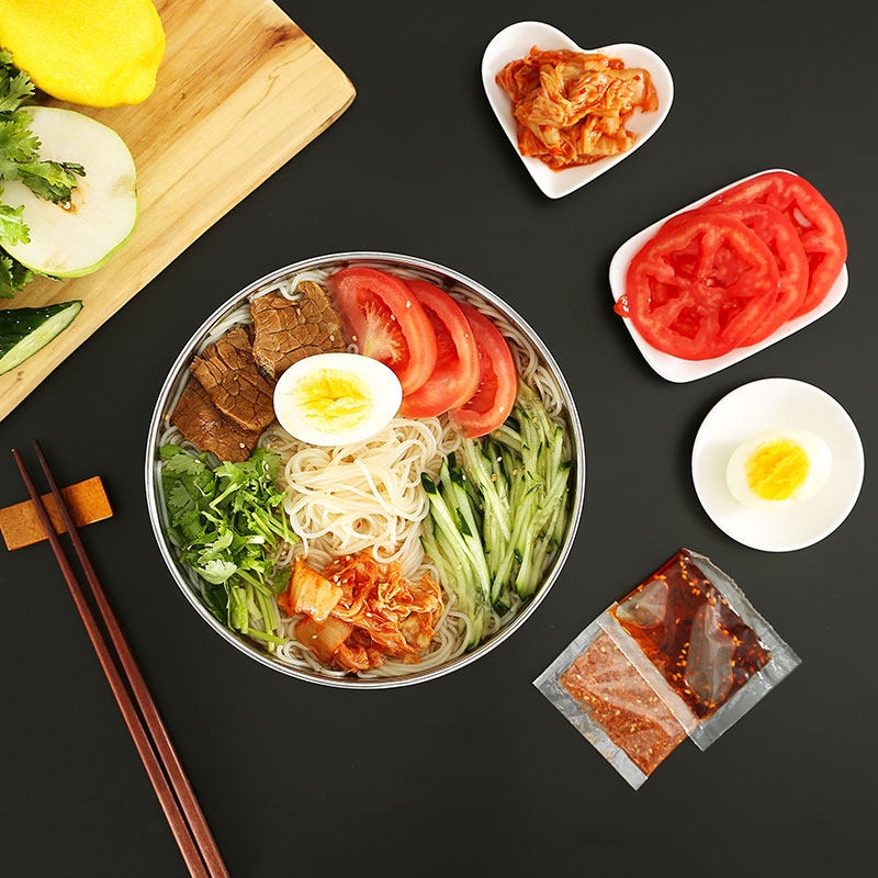 磐沐汤汁5袋凉面速食韩式延边冷面韩国延吉冷面