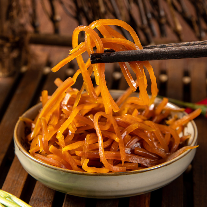 咸菜科沁万佳酱香卜留克菜丝300gx5速食腌菜小菜酱菜