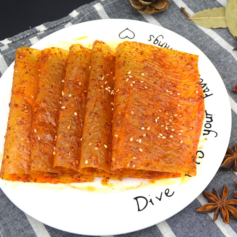 大辣片源氏火爆148g包死神网红辣条源叔面筋制品