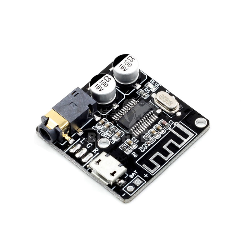 蓝牙diy音频接收器模块mp3解码板车车载音箱音频模块