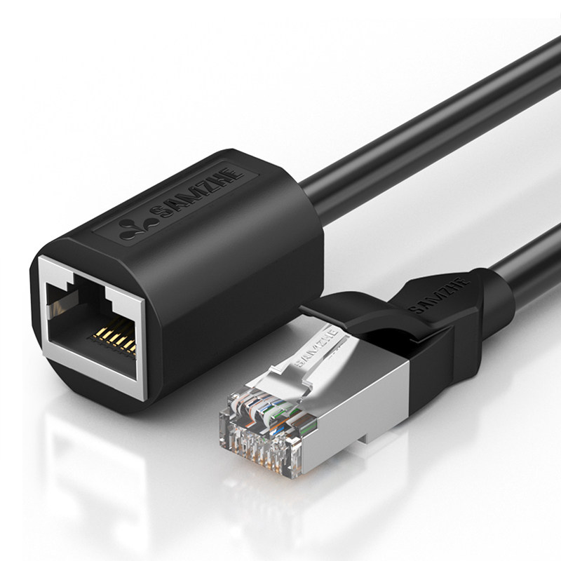 山泽接头rj45千兆六类网线网络宽带网宽带连接网线