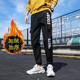 Autumn and winter labor, male student large size loose harbor pants men's Korean version of the trend casual pants Autumn and winter labor, male student large size loose harbor pants men's Korean version of the trend casual pants