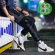 Autumn and winter labor, male student large size loose harbor pants men's Korean version of the trend casual pants Autumn and winter labor, male student large size loose harbor pants men's Korean version of the trend casual pants