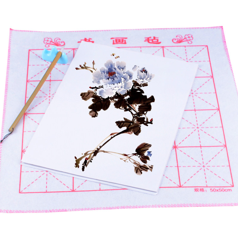 画画宣纸专用学生8k8美术儿童画纸水墨画水墨宣纸