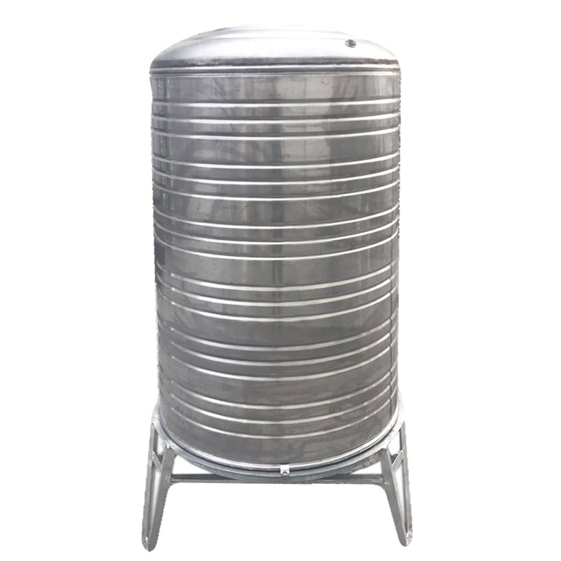 不锈钢水箱304圆形1吨2t10农村家用立式楼顶食品水桶