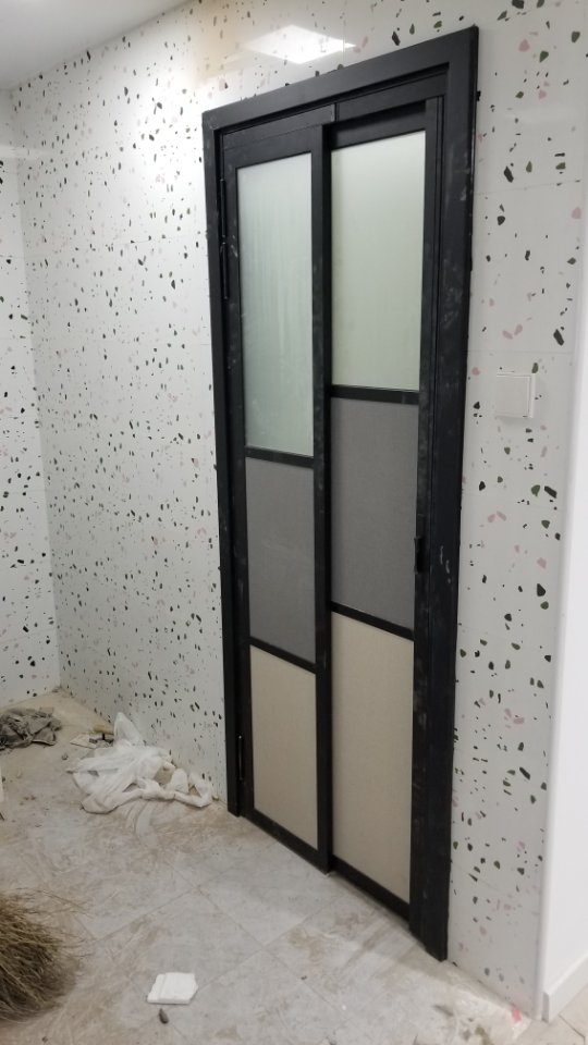 趟折门pd定制卫生间厕所门厨房门室内门折叠门推卧室门