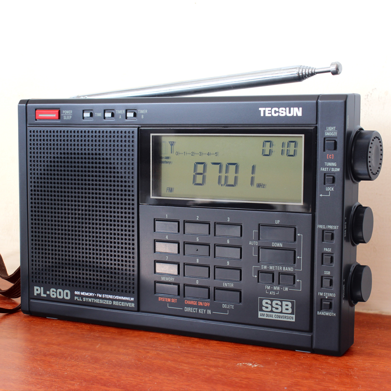 tecsun德生pl-600收音机波段立体声老人新款二次变频