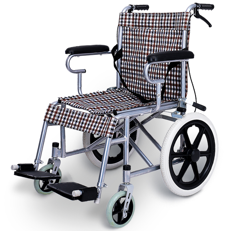 轮椅老年人手推折叠轻便老年残疾人手推车轮椅