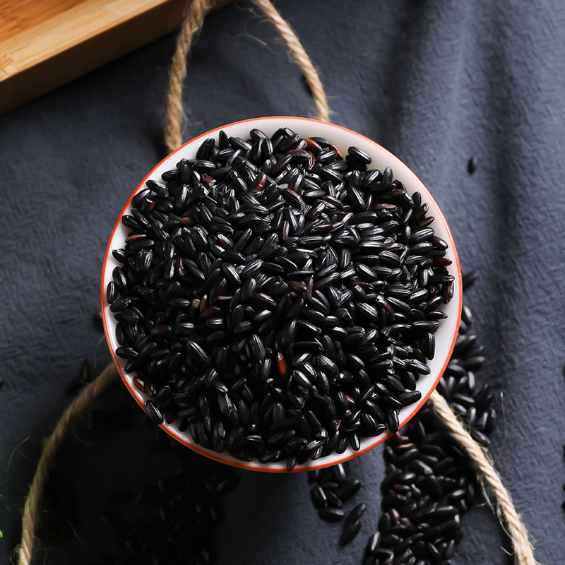 黑米500g新米大米杂粮米粥材料香米五谷粗粮黑米