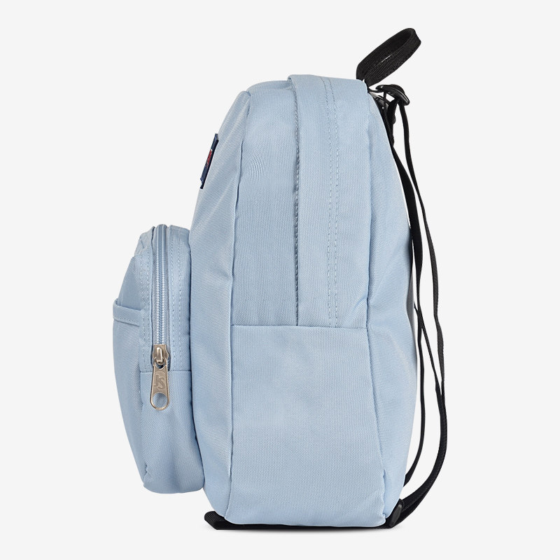 jansport双肩包21年新款小清新校园女书包龙舌兰雾霾蓝系列7g7
