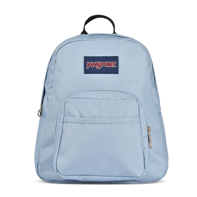 jansport双肩包21年新款小清新校园女书包龙舌兰雾霾蓝系列7g7