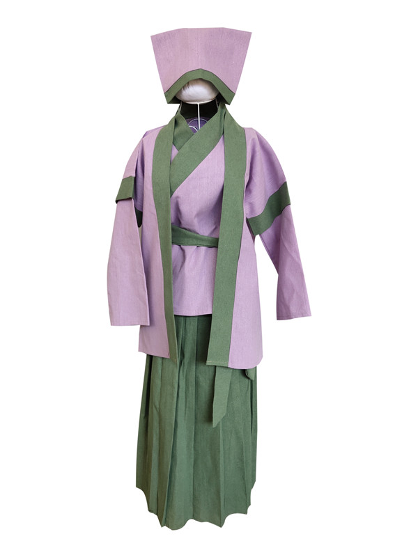 炎蔻仆人服装女佣丫鬟宫女侍女杂役古代平民百姓粗布衫茶馆工作服