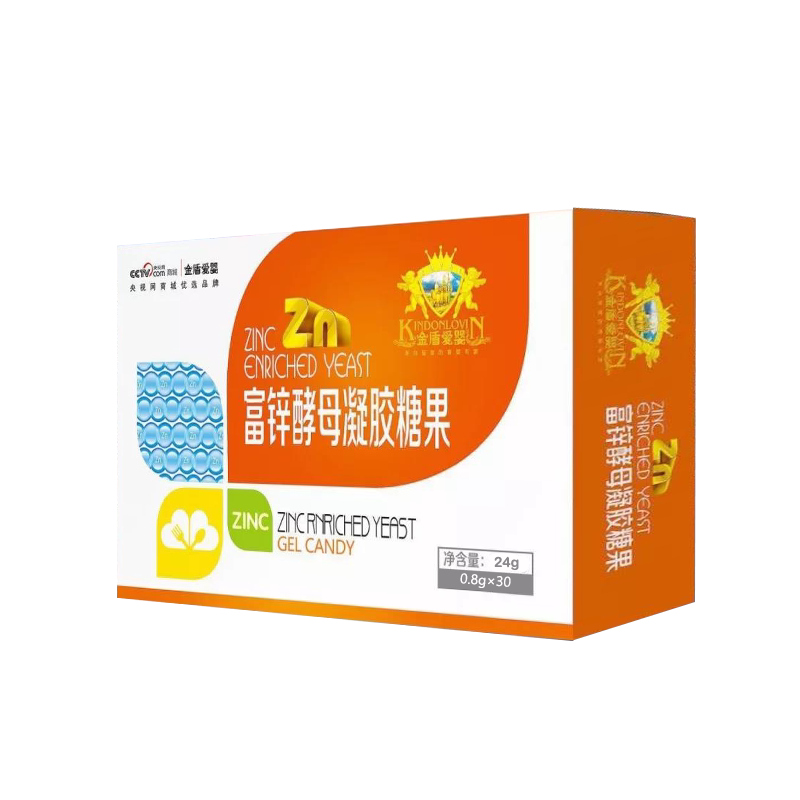买就送金盾爱婴富锌酵母凝胶糖果宝宝儿童成人补锌钙铁锌