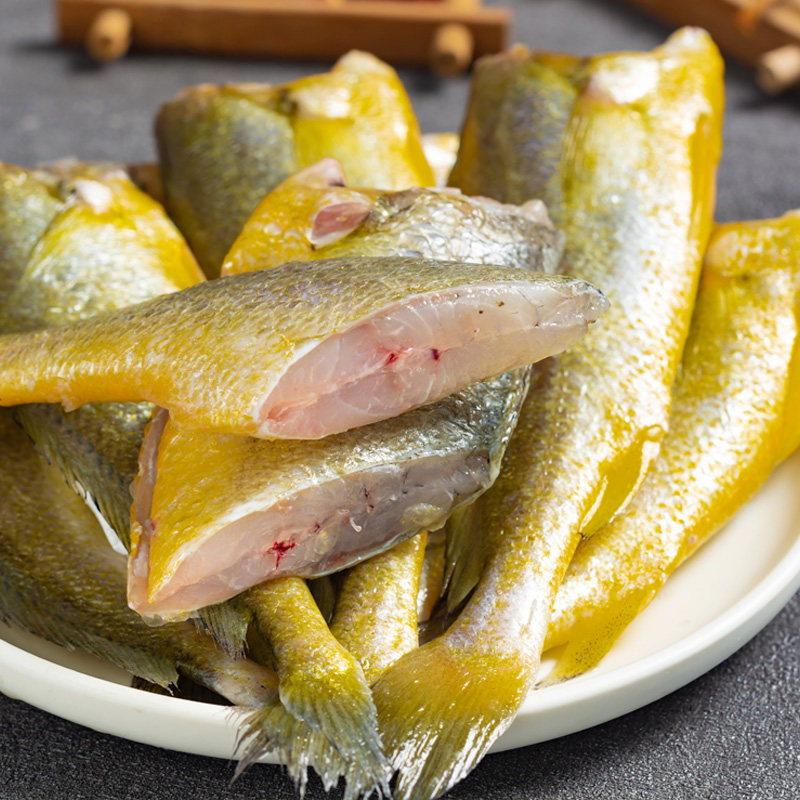 新鲜去头头小黄花鱼冷冻生鲜海鱼黄鱼海鲜鱼类黄鱼