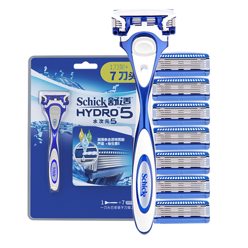 剃须刀舒适刮胡刀手动次元刮胡子schick剃须刀片男士剃须刀
