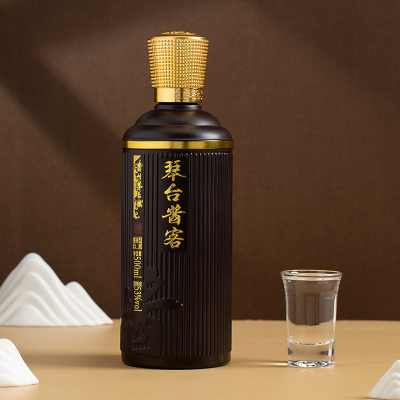 琴台酱客贵客酱香单瓶500ml白酒