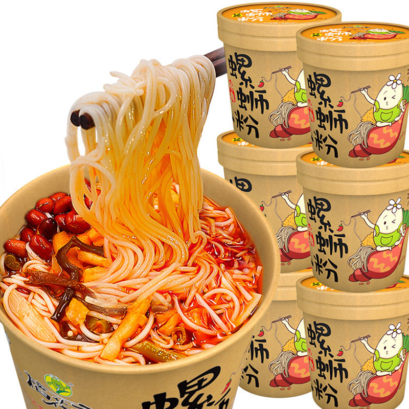 稻花香香辣珍品螺蛳粉6桶装
