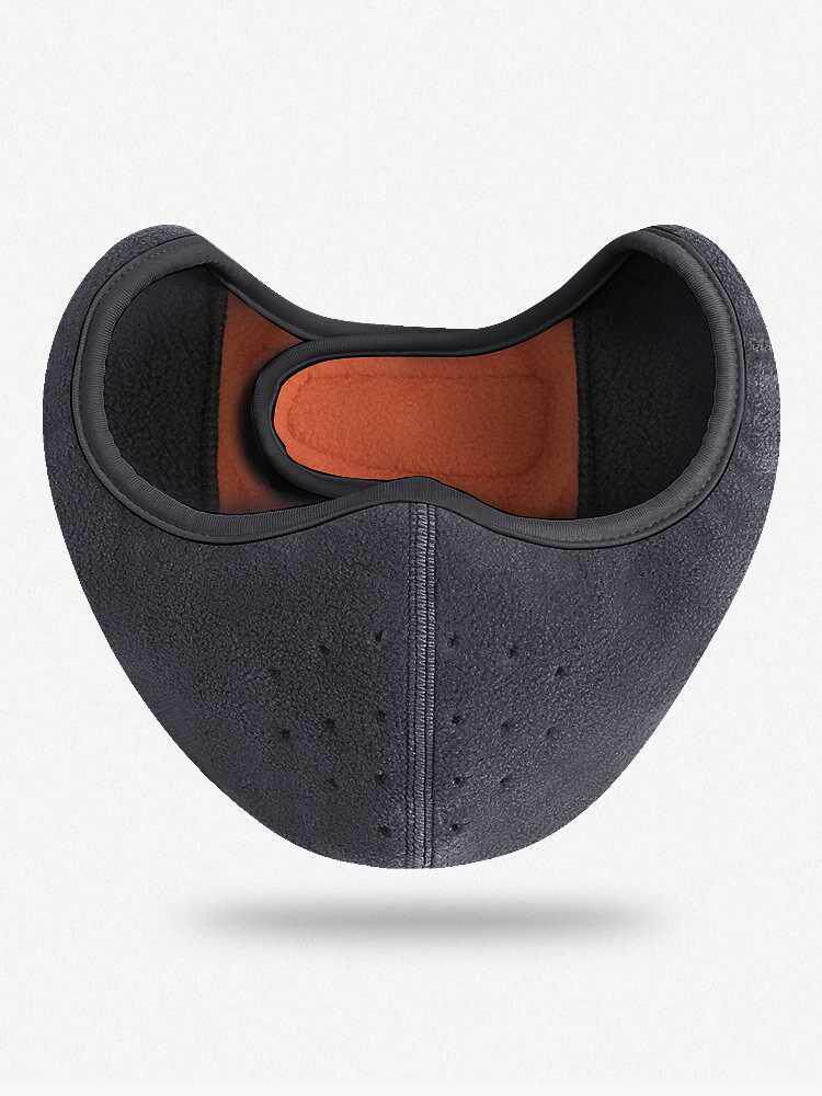 秋冬季男女通用骑行防尘防雾霾保暖防寒耳罩护脸护耳套口罩二合一