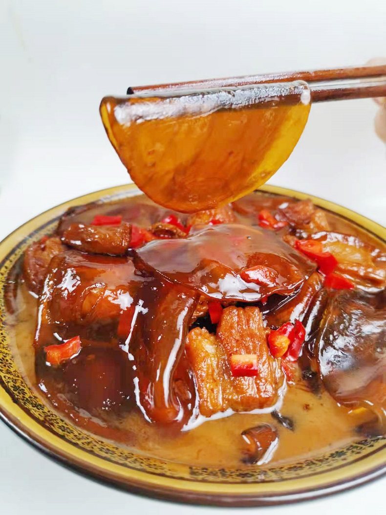 安徽特产网红农家正宗红薯小粉皮红烧凉拌迷你山芋小圆粉皮袋装