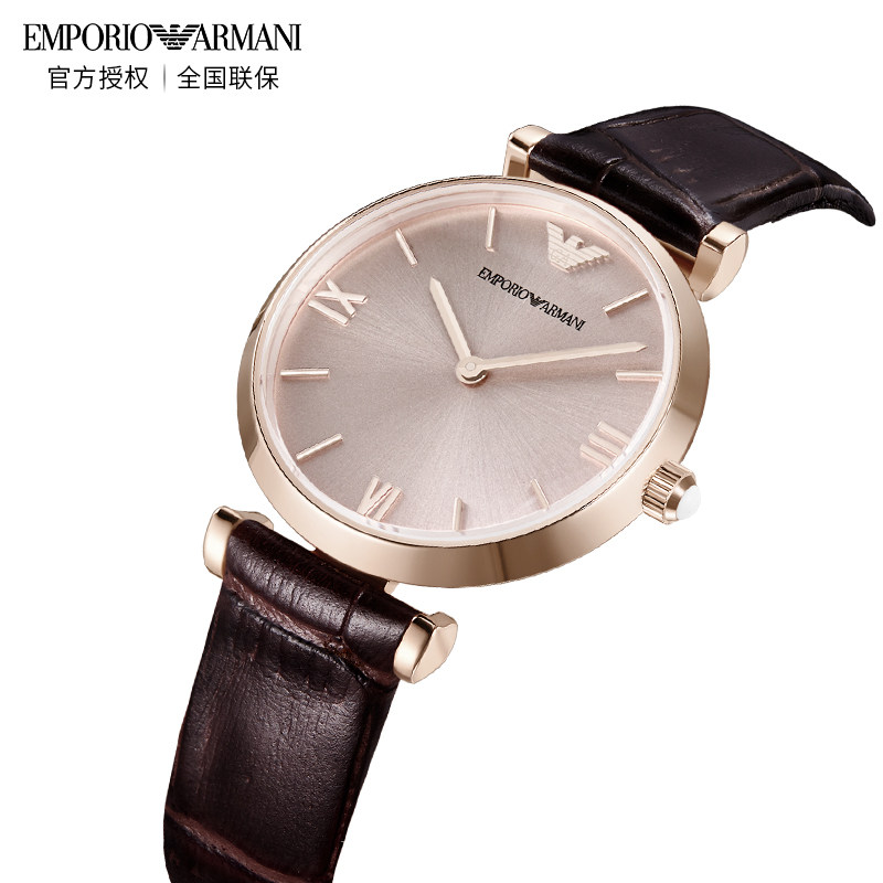 手表armani阿玛尼正品新款时尚简约女表女士ar1911欧美腕表