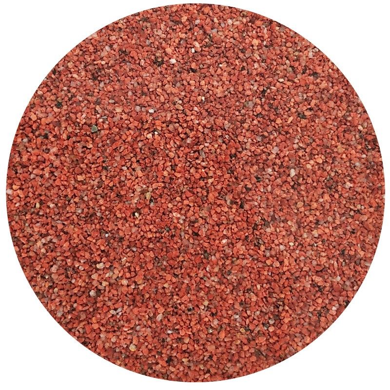 太行红沙鱼缸底砂造景红色细沙沙子化妆沙鼠造景