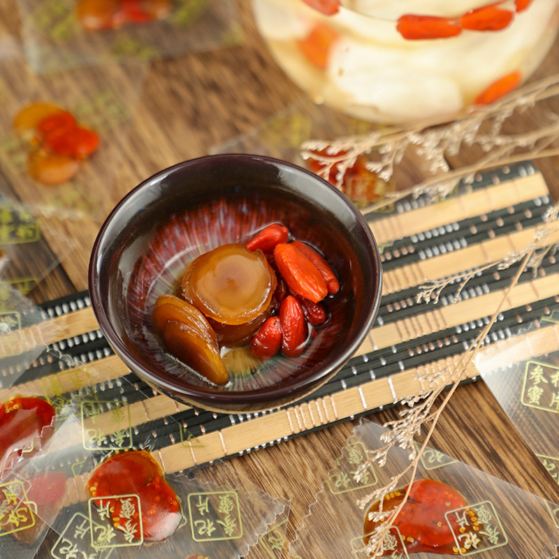 长白山人参枸杞蜂蜜片参杞蜜片鲜参蜜片枸杞蜜片即食养生小零食