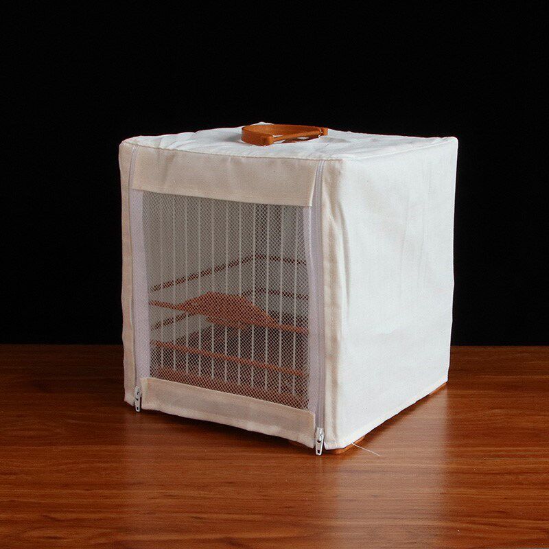 小型加工定做鸟笼笼衣绣眼颠颏笼罩黄鸟贝竹塑其他